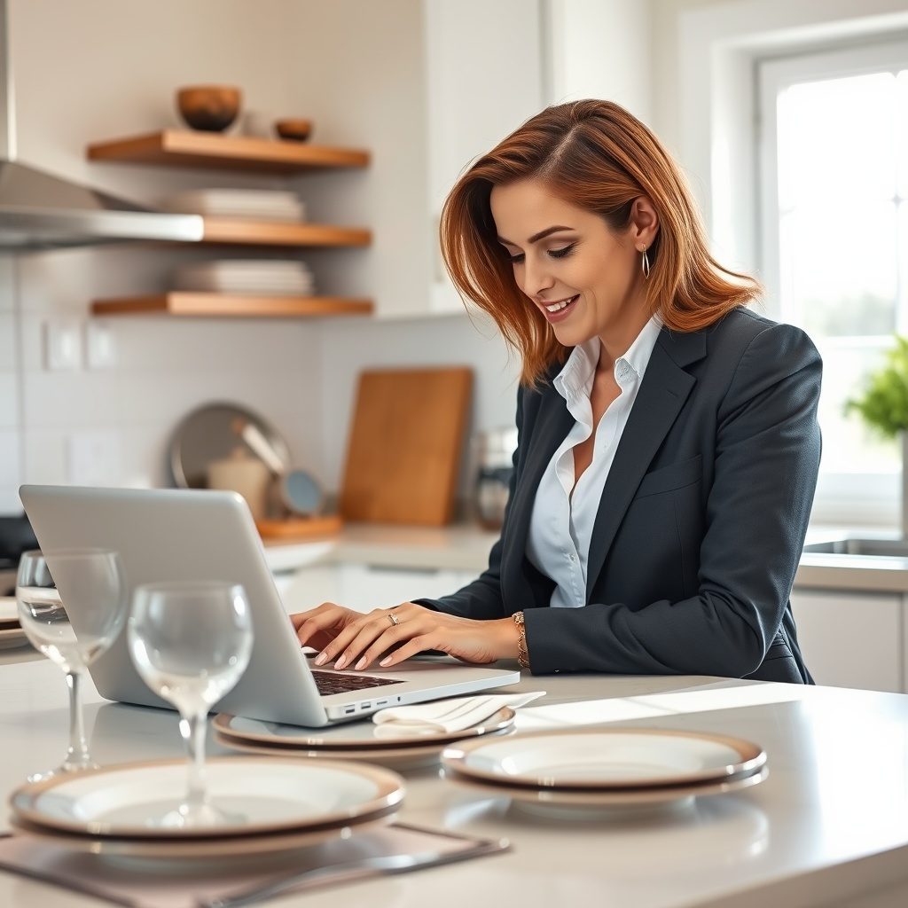 Elegant tableware for seated dinners