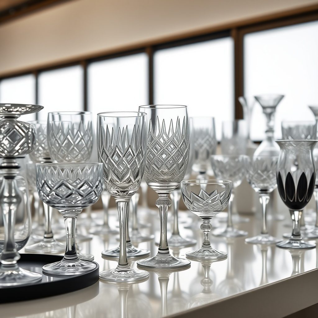 Stylish wine glass
